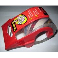 Packtejp Scotch E5020D 48mm x 20,3m, med hållare Transparent 1/fp