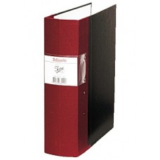 Gaffelpärm Jopa A4 80mm Vinröd