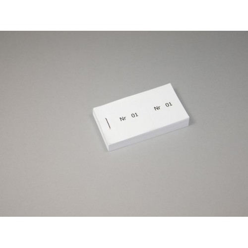 Biljettblock ,1-100, Vit, 10 block/fp Biljettblock ,1-100, Vit, 10 block/fp