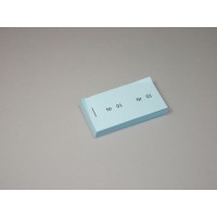 Biljettblock ,1-100, Blå, 1 block/fp