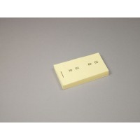 Biljettblock ,1-100, Gul, 10 block/fp