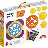 Spirograf/Spirogyro Quercetti Spirogiro Mandala ritset med ritmallar+pennor