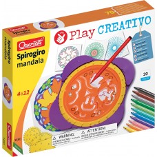 Spirograf/Spirogyro Quercetti Spirogiro Mandala ritset med ritmallar+pennor