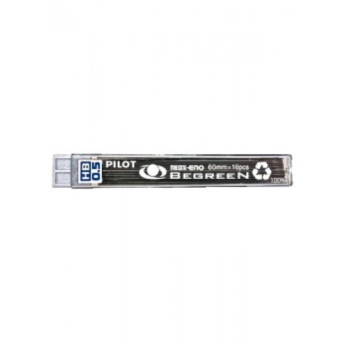Blyertsstift Pilot Begreen HRF5E-10E-HB-BG 0,5mm HB 16/tub 1/fp