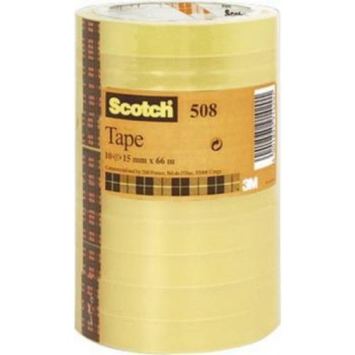 Kontorstejp Scotch 508 66m x 15mm Kontorstejp Scotch 508 66m x 15mm