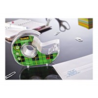 Dokumenttejp Scotch 810 med hållare 15m x 19mm 12/fp