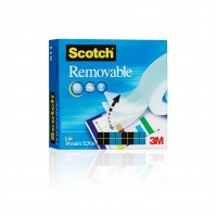 Dokumenttejp tejp Scotch 811 Removable, 32,9m x 19mm 1/fp