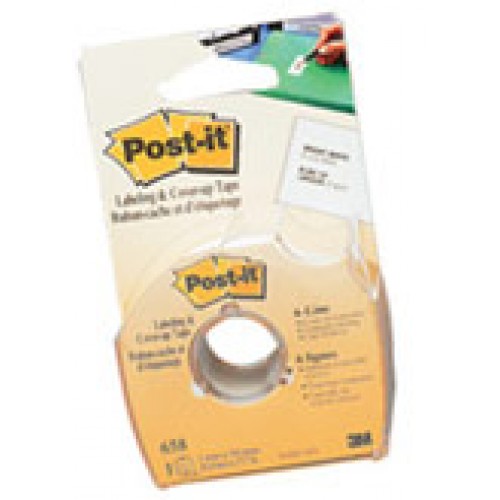 Korrigeringstejp Post-It 658, 6-rader 17,7mx25,4mm 1/fp