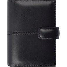Burde Mini Systemkalender svart konstläder