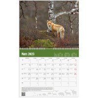 Väggkalender Burde 1738 Jaktkalender, 300x480mm (300x240 mm) Väggkalender Burde 1738 Jaktkalender, 300x480mm (300x240 mm)