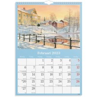 Väggkalender Burde 1733 Klassiska Sverige, 297x420mm (A3)