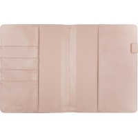 Burde Life Planner A5 Pink rosa konstläder Vintage med slejf