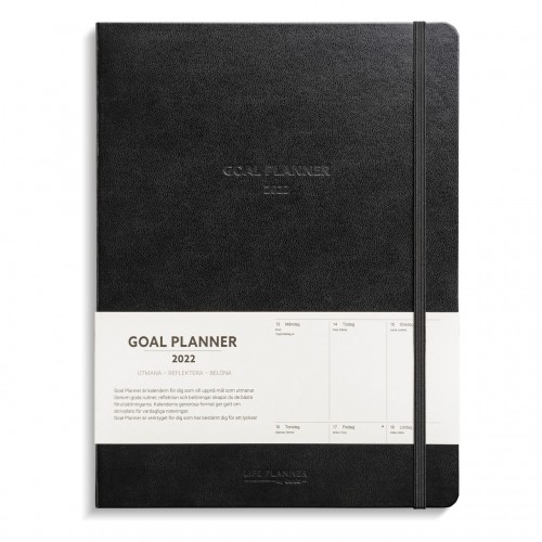Temakalender, Goal Planner, Kalender för målplanering, 195x260mm, Burde 1270 Temakalender, Goal Planner, Kalender för målplanering, 195x260mm, Burde 1270
