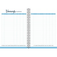 Temakalender, Fitness & Food Planner, Burde 1229 