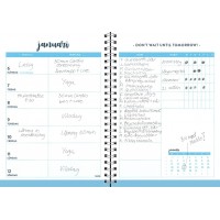 Temakalender, Fitness & Food Planner, Burde 1229 