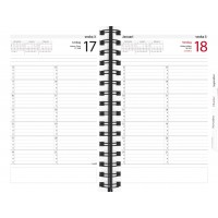 Burde Tidkalender svart kartong Burde Tidkalender svart kartong