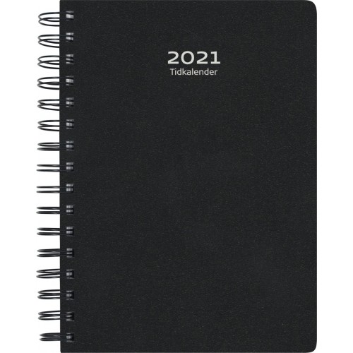 Burde Tidkalender svart kartong Burde Tidkalender svart kartong