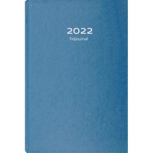 Burde Tidjournal 2022 blå kartong