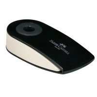 Radergummi Faber-Castell Sleeve Eraser, Svart 1/fp Radergummi Faber-Castell Sleeve Eraser, Svart 1/fp