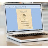 Kopieringspapper Sigel Marmor/Marble Beige (T1 081) A4 90g, 250 ark/fp (XXL Superpack) marmorpapper, marmorerat papper