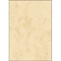 Kopieringspapper Sigel Marmor/Marble Beige (T1 081) A4 90g, 250 ark/fp (XXL Superpack) marmorpapper, marmorerat papper
