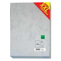 Kopieringspapper Sigel Marmor/Marble Grey (T1 080) A4 90g, 250 ark/fp (XXL Superpack) marmorpapper, marmorerat papper