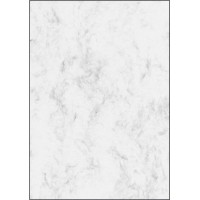 Kopieringspapper Sigel Marmor/Marble Grey (T1 080) A4 90g, 250 ark/fp (XXL Superpack) marmorpapper, marmorerat papper
