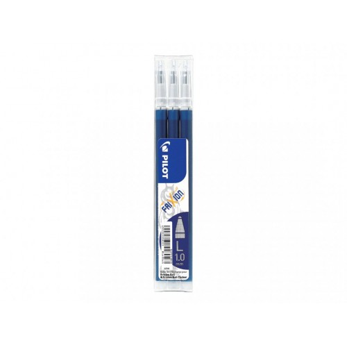 Patron/Refill BLS-FR10-BB-S3 Bred (L) 1,0mm till Pilot Frixion Ball, BlåSvart Blå-Svart 3/fp