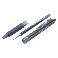 Kulpenna "korsordspenna" Pilot Frixion Clicker 10 BLRT-FR10-BB Broad 1,0mm (raderbart bläck) BlåSvart Blå-Svart