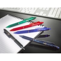 Kulpenna "korsordspenna" Pilot Frixion Clicker 10 BLRT-FR10-BB Broad 1,0mm (raderbart bläck) BlåSvart Blå-Svart