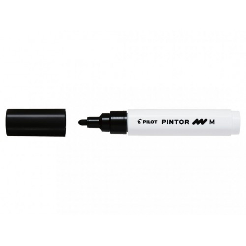 Märkpenna Pilot Pintor Marker Medium 4,5mm, Svart