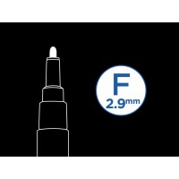 Märkpenna Pilot Pintor Marker Fine 2,9mm, Svart