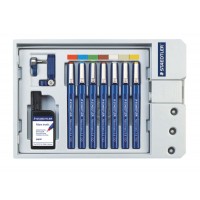 Tuschritpennor Staedtler Mars Matic marsmatic 700 S7 arbetsset 0,2 mm, 0,3 mm, 0,4 mm, 0,5 mm, 0,6 mm, 0,8 mm & 1,0 mm Tuschritpennor Staedtler Mars Matic marsmatic 700 S7 arbetsset 0,2 mm, 0,3 mm, 0,4 mm, 0,5 mm, 0,6 mm, 0,8 mm & 1,0 mm