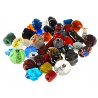 Glaspärlor, Vikingamix, 500 gram