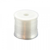 Elastisk tråd, 0,6 mm, 50 meter, Transparent Elastisk tråd, 0,6 mm, 50 meter, Transparent