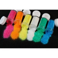 Glitterströssel pastell, 6 färger/fp (6 x 20 gram)