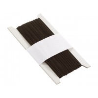 Halsbandssnodd elastisk, 1 mm, 25 meter, Svart Halsbandssnodd elastisk, 1 mm, 25 meter, Svart