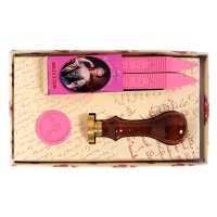 Sigillset J.Herbin Marie-Antoinette, 1 st sigillstämpel + 2 st sigillack, Rosa