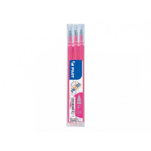 Patron/Refill BLS-FR5-S3-P Fine (F) 0,5mm till Pilot Frixion Ball, Rosa 3/fp