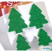 Juletiketter: Dekorationsetiketter Stickers Herma Magic 6549, Julmotiv, Julgran i filt, 6 etiketter/fp Juletiketter: Dekorationsetiketter Stickers Herma Magic 6549, Julmotiv, Julgran i filt, 6 etiketter/fp