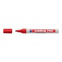 Lackpenna Edding 750 Paint Marker 2-4mm Röd 1/fp