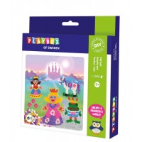 Pärlset Prinsessa, Ø 5mm, 2000 rörpärlor/fp + pärlplattor