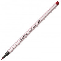 Fiberpenna Stabilo Pen 68 Brush, Vattenlösliga, 10 färger/fp