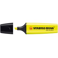 Överstrykningspenna Stabilo Boss Original, 15 färger/fp + Deskset