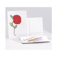 Vykort (tomma) 100x150mm - Gör dina egna vykort, papp, Vita, 50/fp