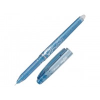 Rollerballpenna Pilot Frixion POINT BL-FRP5-LB, långt stödrör (Hi-tecpoint), raderbart bläck, Ljusblå