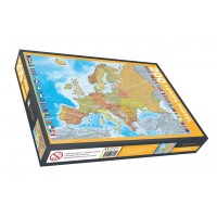 Pussel: Europakarta, 200 bitar, 54 x 38 cm, Norstedts, Svensk text, karta
