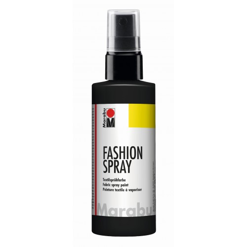 Textilsprayfärg: Textilfärg, sprayflaska Marabu Fashion Spray, 100ml, Svart/Black (073) Textilsprayfärg: Textilfärg, sprayflaska Marabu Fashion Spray, 100ml, Svart/Black (073)
