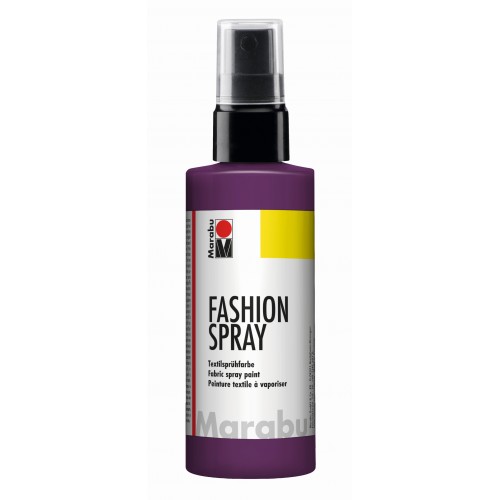 Textilsprayfärg: Textilfärg, sprayflaska Marabu Fashion Spray, 100ml, Aubergine (039)