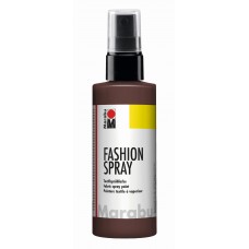 Textilsprayfärg: Textilfärg, sprayflaska Marabu Fashion Spray, 100ml, Cocoa, Brun (295)